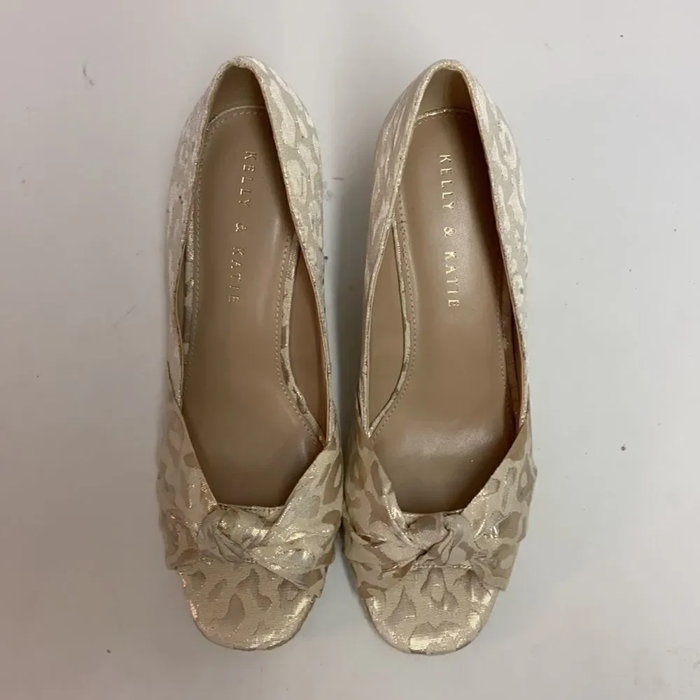 Kelly‎ and Katie Ivala Espadrille Wedge Sandal Size 8.5M A21